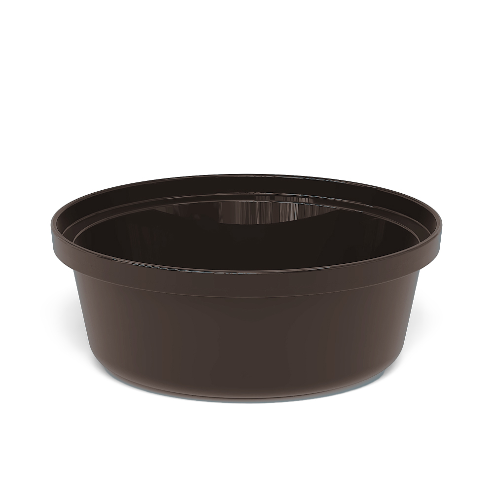 CUBA BANHO-MARIA CERÂMICA 3,4L 25,5CM CHOCOLATE     