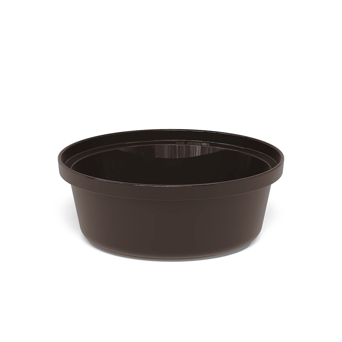 CUBA BANHO-MARIA CERÂMICA 1,75L 21,5CM CHOCOLATE     