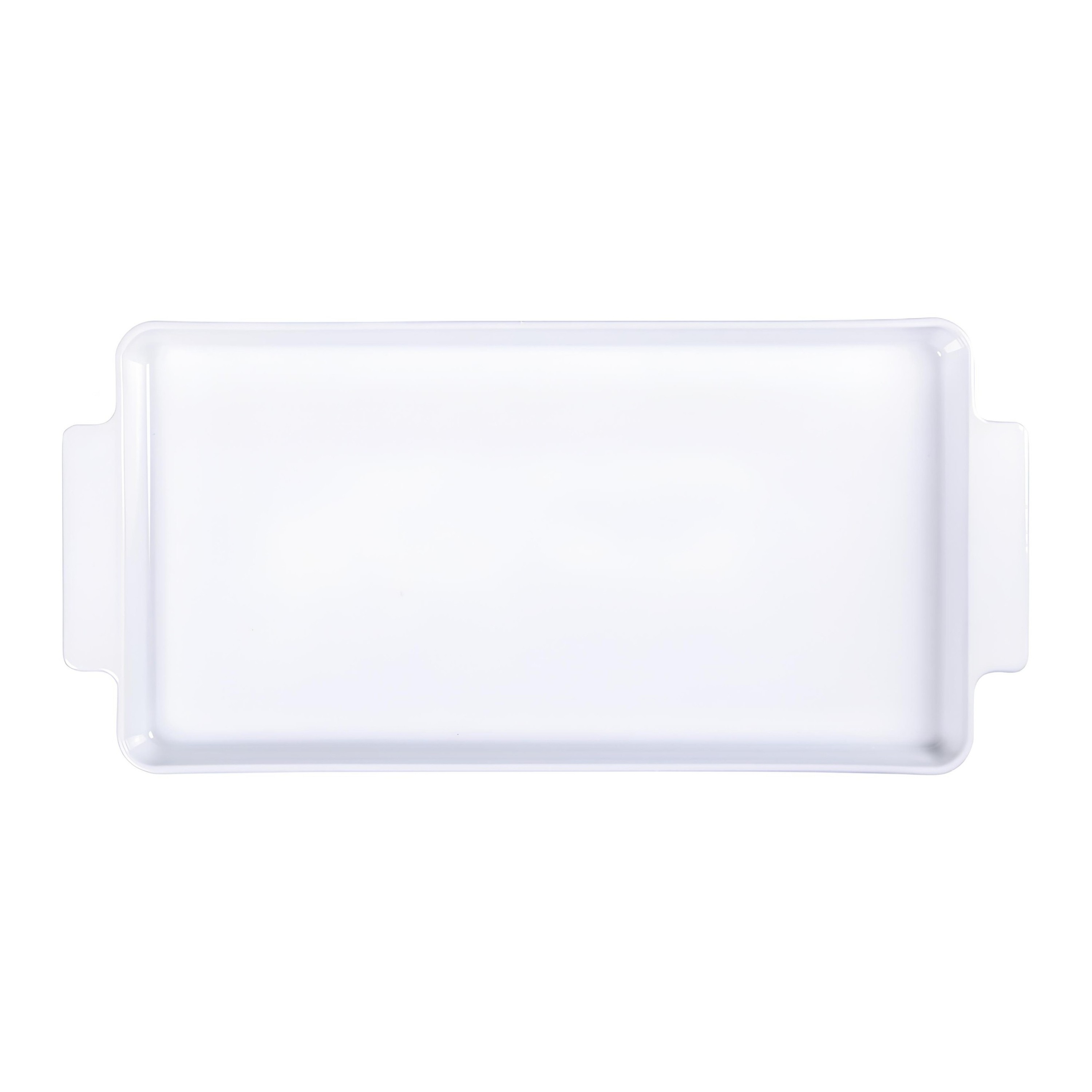 TRAVESSA RETANGULAR PORCELANA 36X19CM 3CM MARIA AUGUSTA    