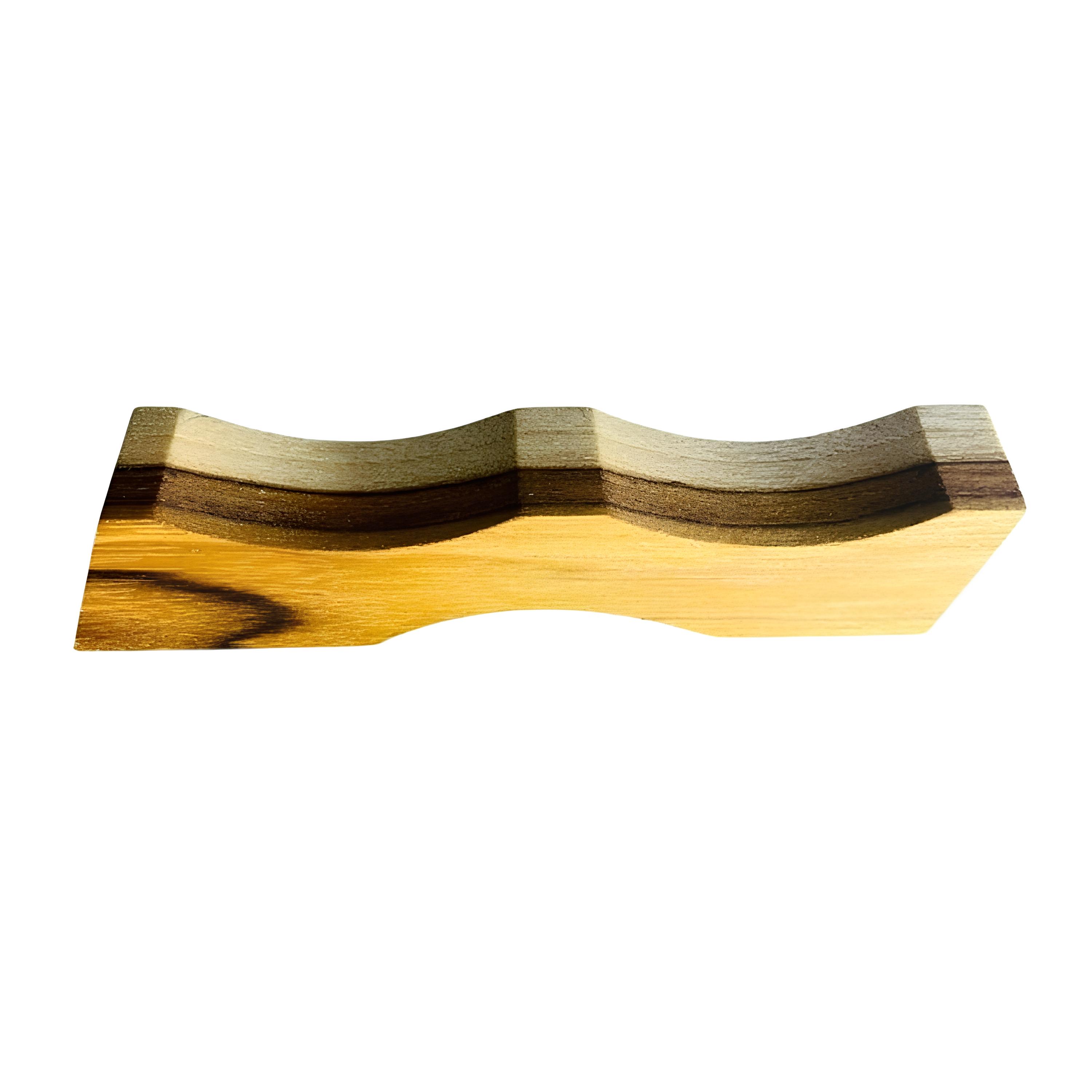 DESCANSO TALHERES MADEIRA 11X2CM  WAVE     