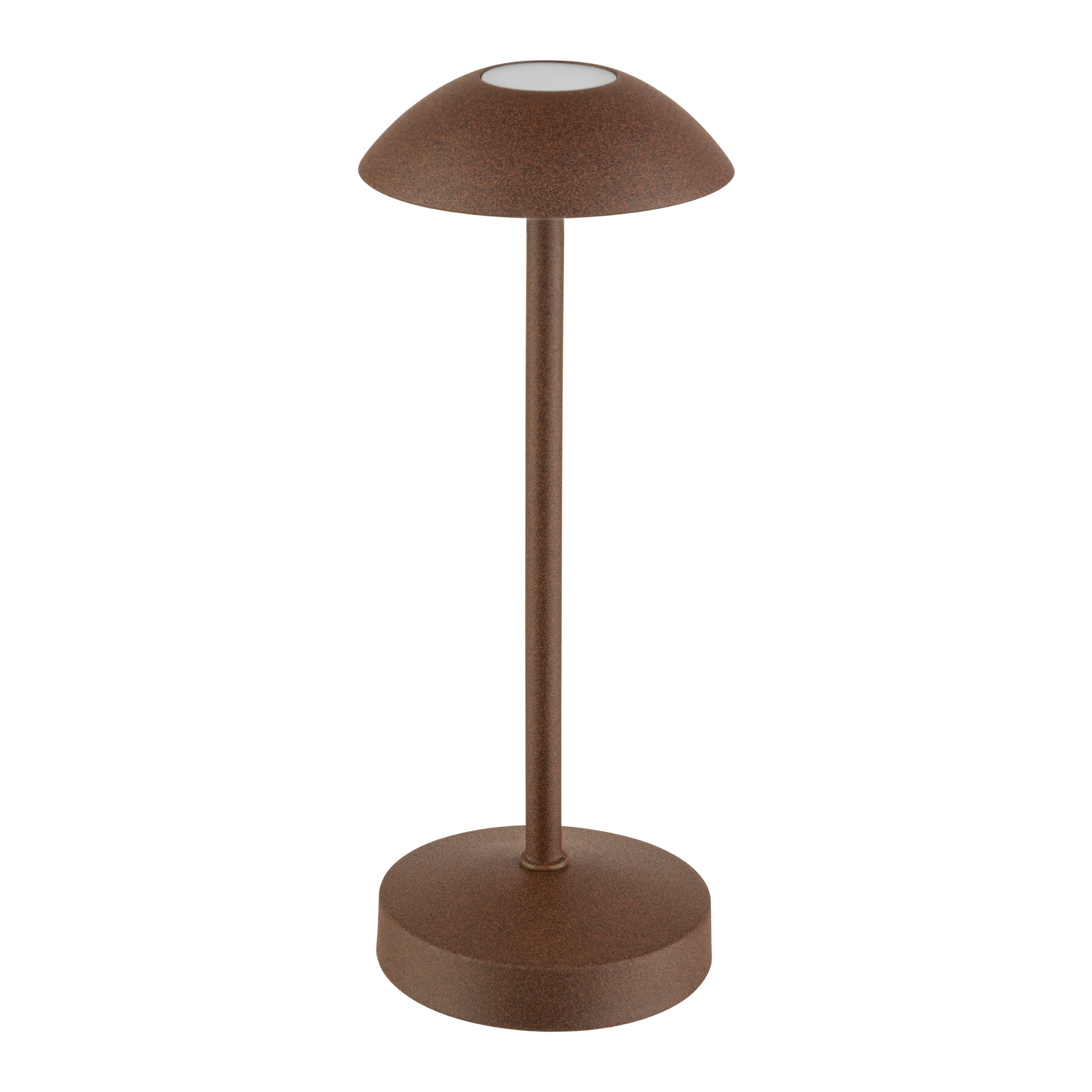 LUMINÁRIA MESA METAL 8CM CORTEN ALVA     