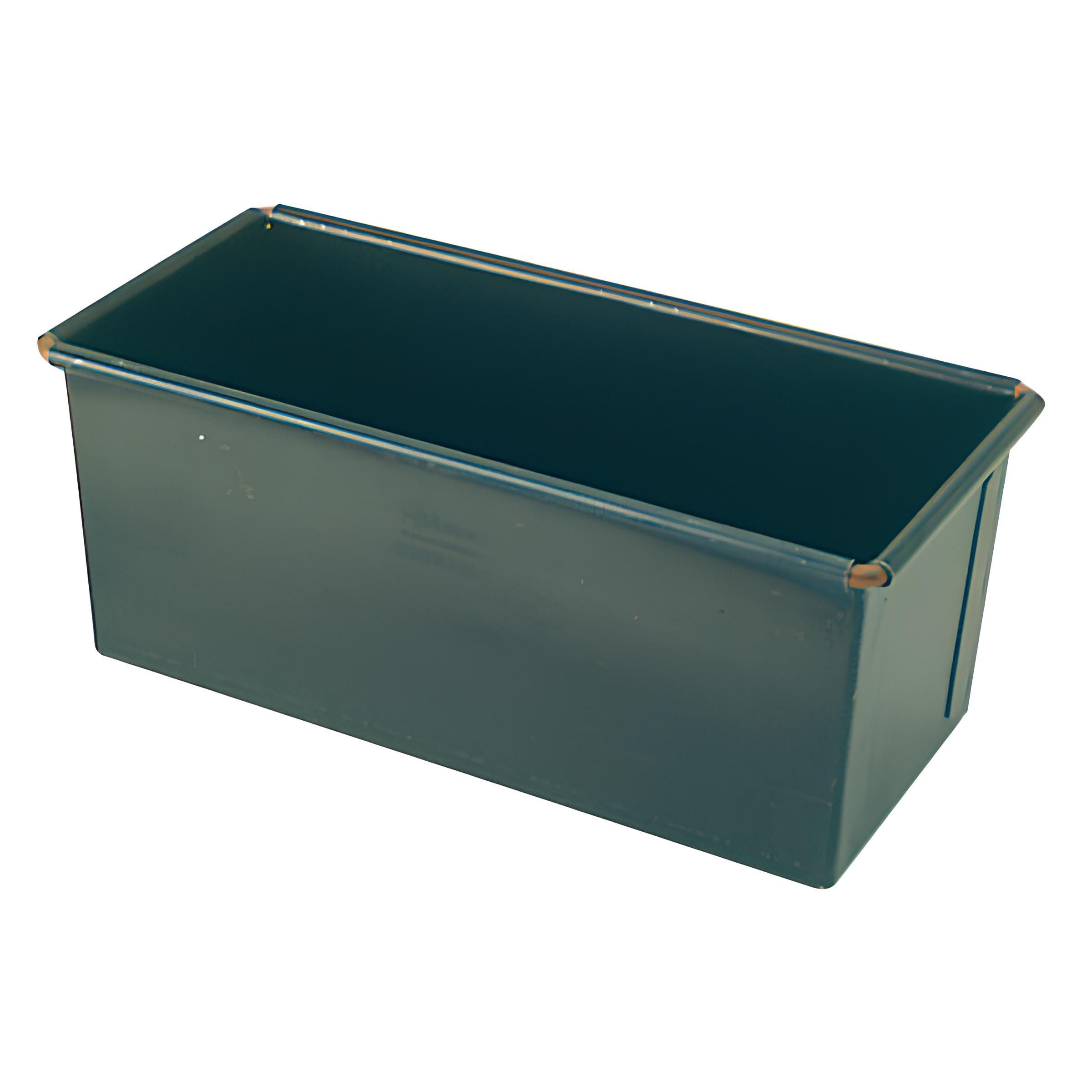 FORMA PÃO/BOLO INGLÊS INOX ANTIADERENTE CURTA 14X8CM    
