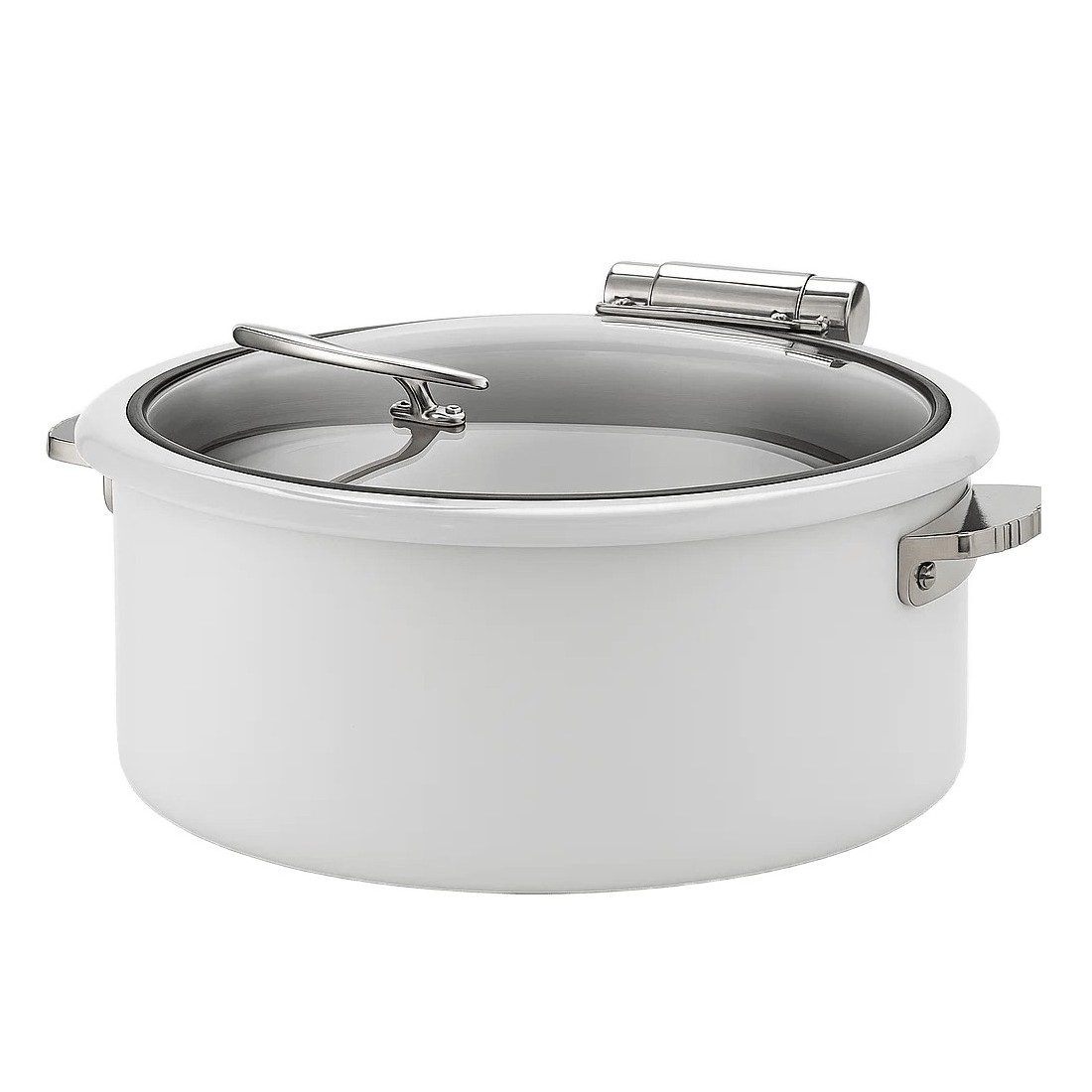 RECHAUD INDUÇÃO INOX 32CM BRANCO      