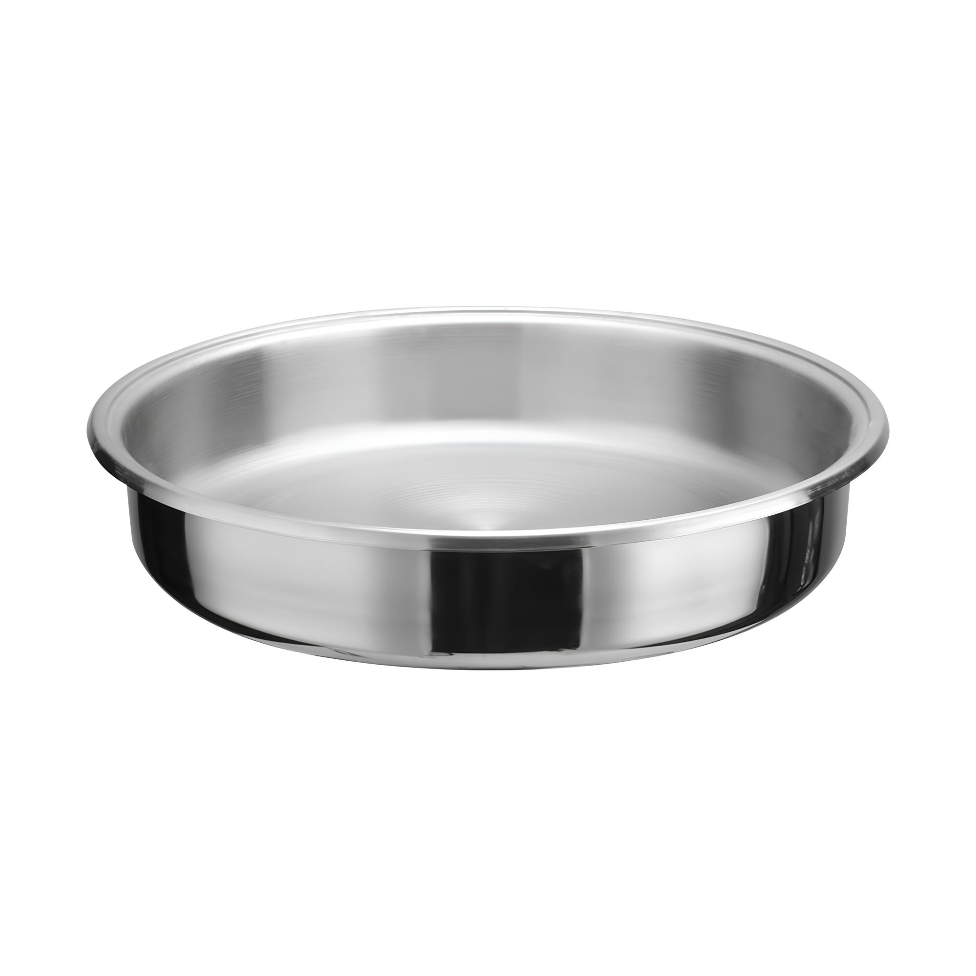 CUBA INOX RECHAUD INDUÇÃO 30CM 4,5L     