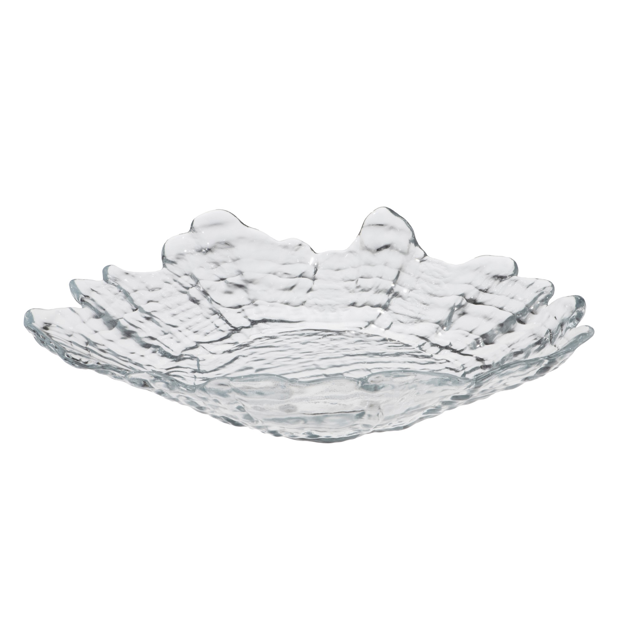 TRAVESSA OVAL VIDRO 37X28CM H7,5CM MABEL