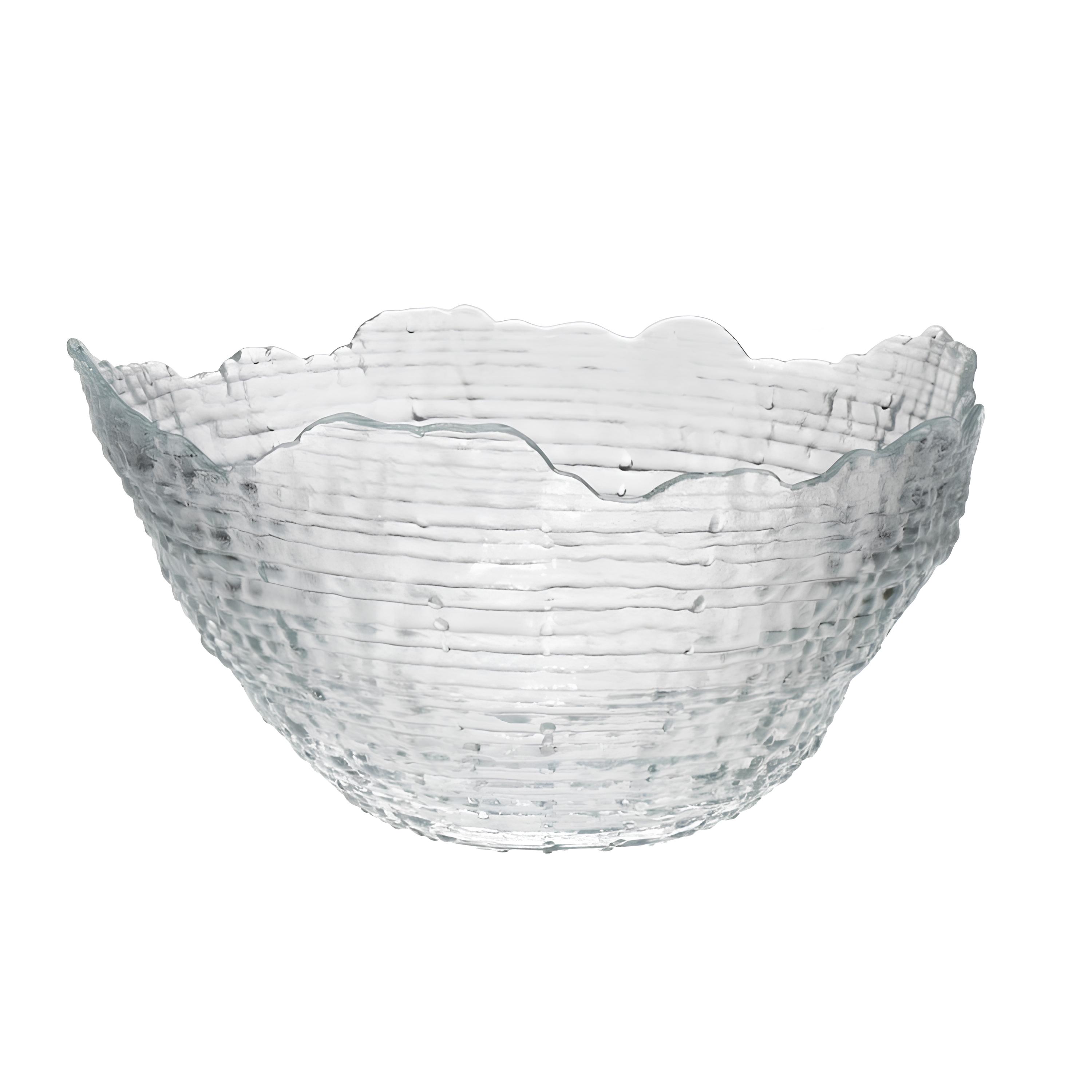 SALADEIRA VIDRO Ø28CM H14CM SEA URCHIN