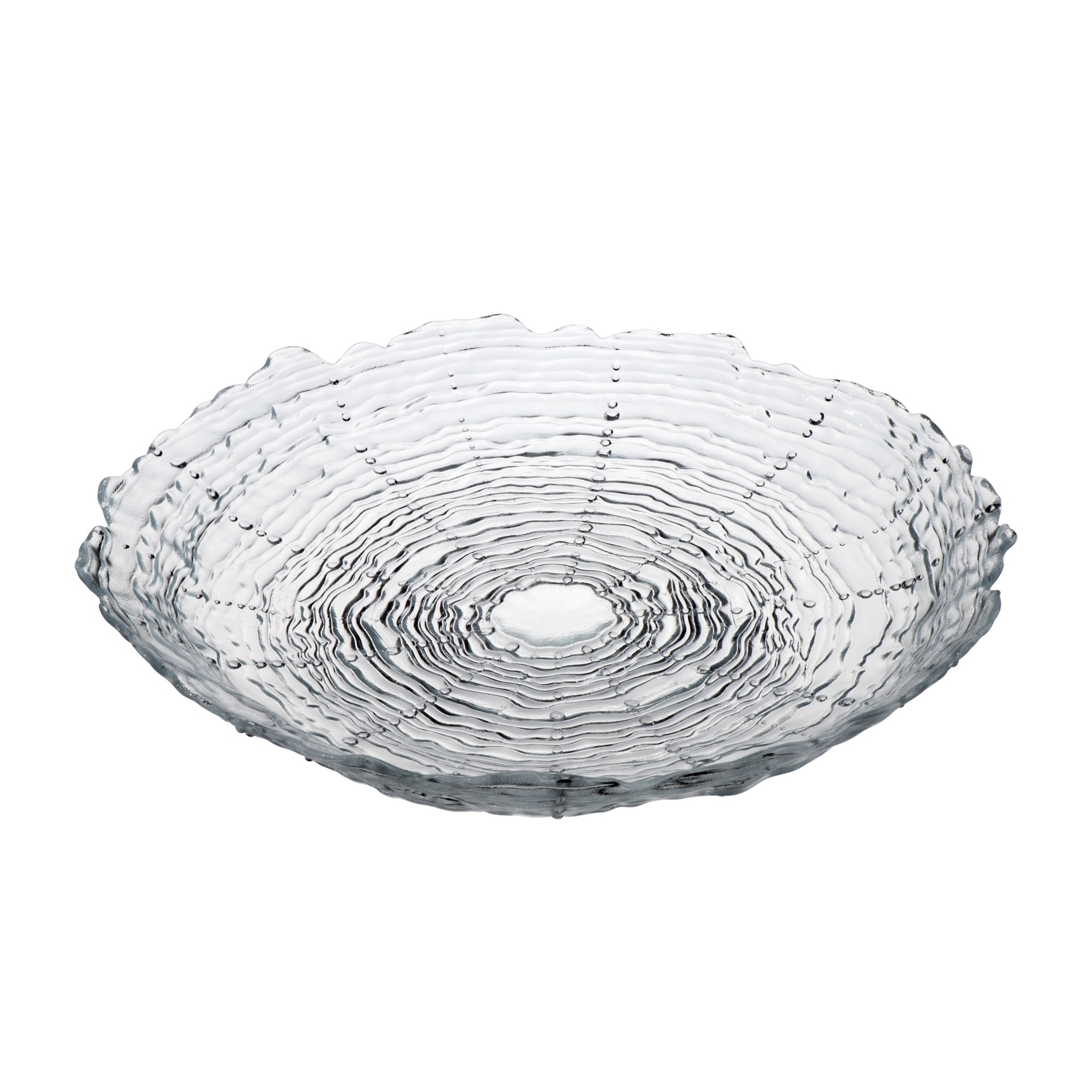 TRAVESSA VIDRO Ø39,5CM H7CM SEA URCHIN