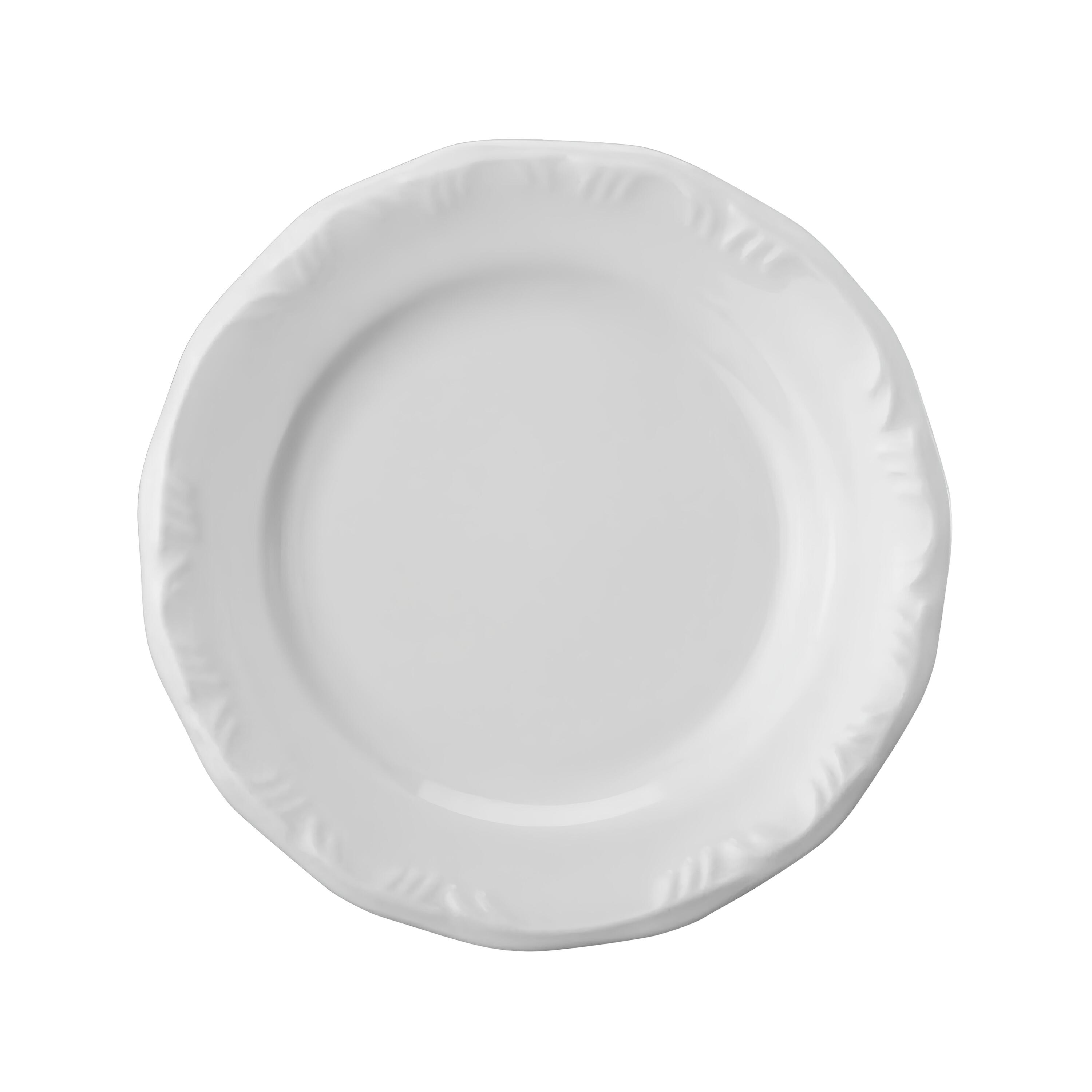 PRATO SOBREMESA PORCELANA 19CM CONVENCIONAL