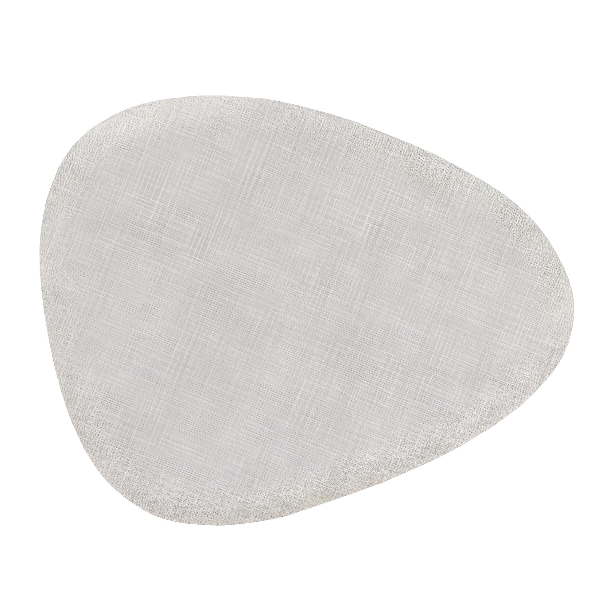 LUGAR AMERICANO DUPLA FACE PVC ORGÂNICO 44X35CM TEXTURE LINHO RAVENA
