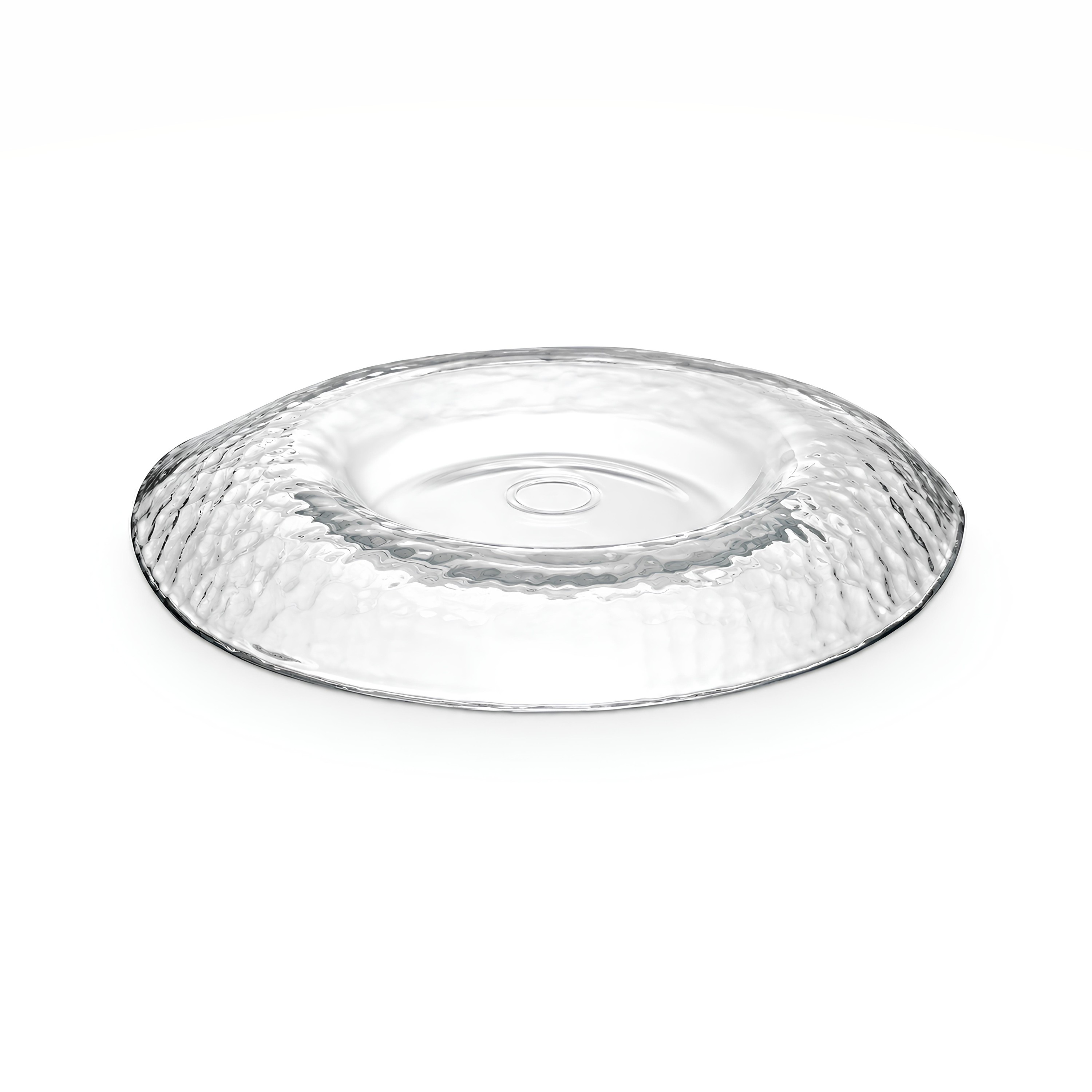 PRATO MESA VIDRO Ø17CM H2CM HELIX