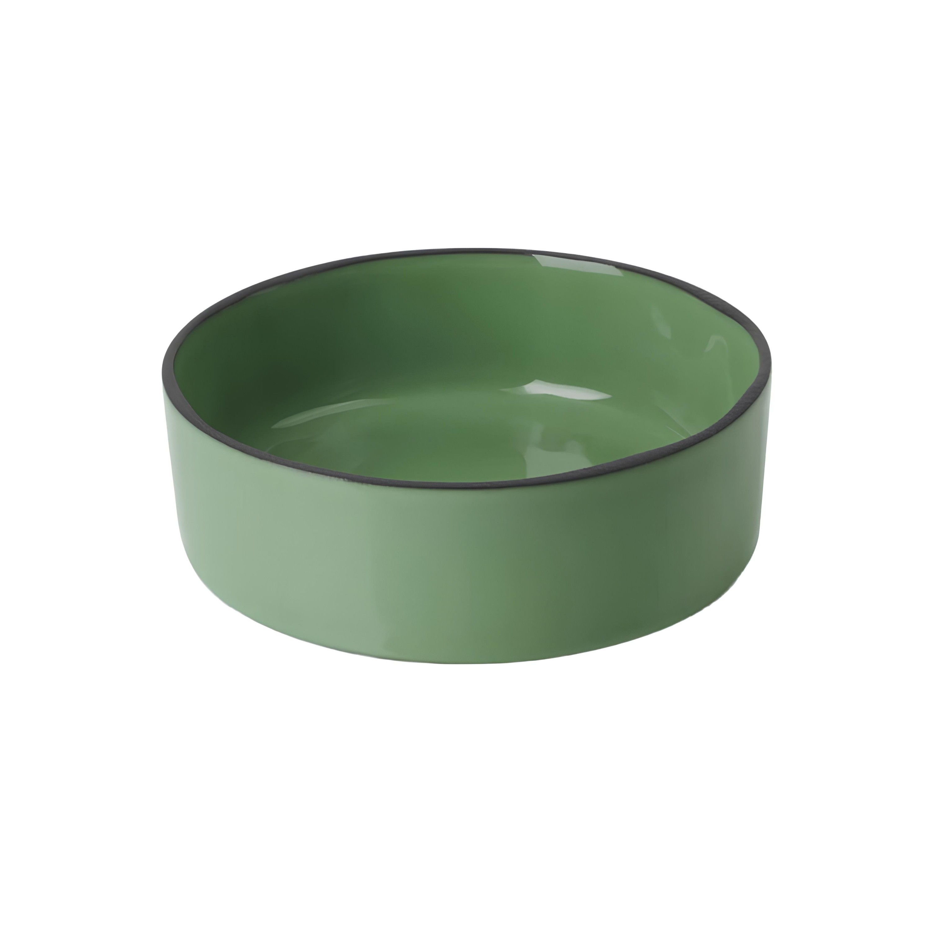 PRATO FUNDO STONEWARE Ø14CM H5CM MENTA CARACTERE
