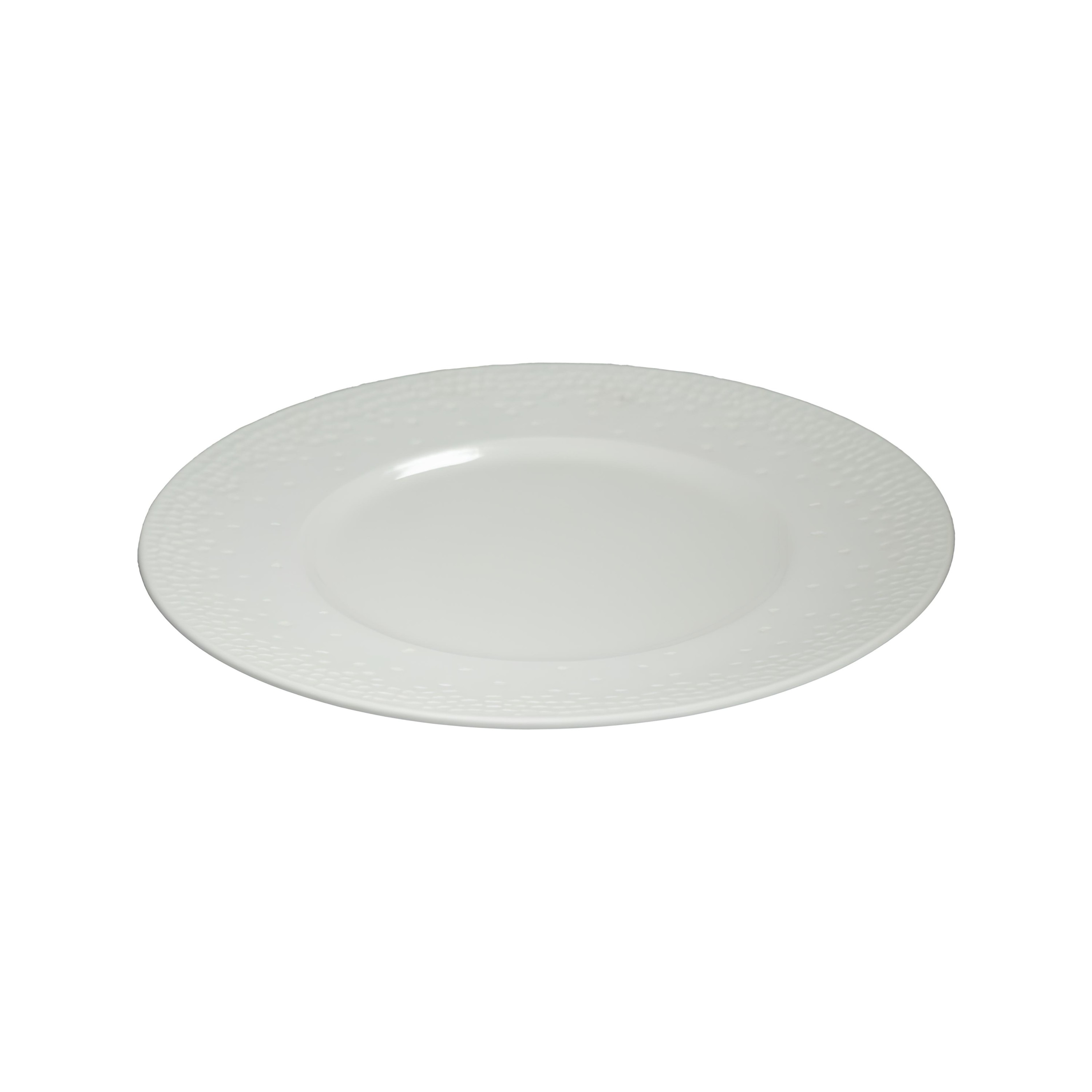 PRATO SOBREMESA PORCELANA Ø24CM H2CM SPOTS