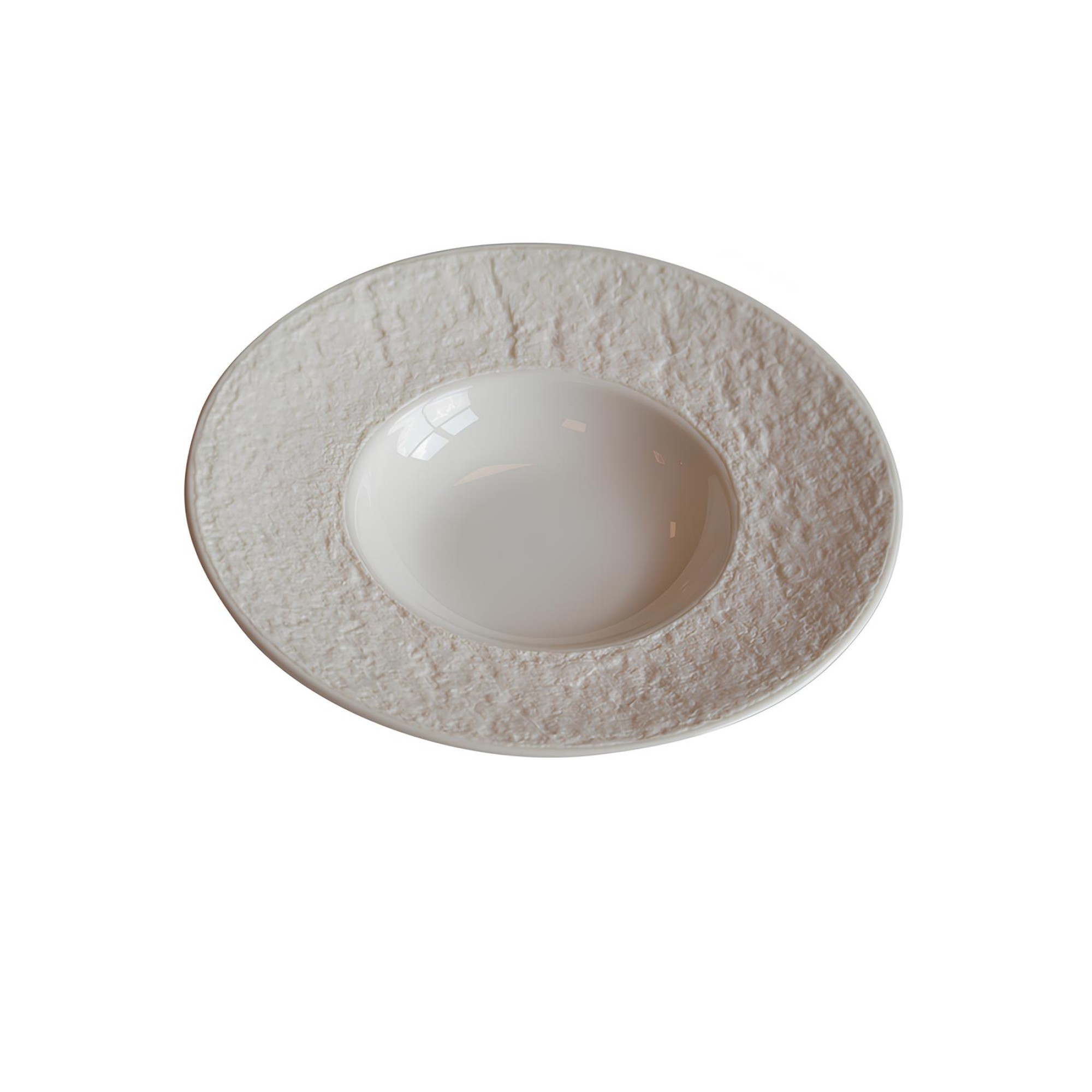 PRATO FUNDO PORCELANA Ø27CM H6CM CHALK