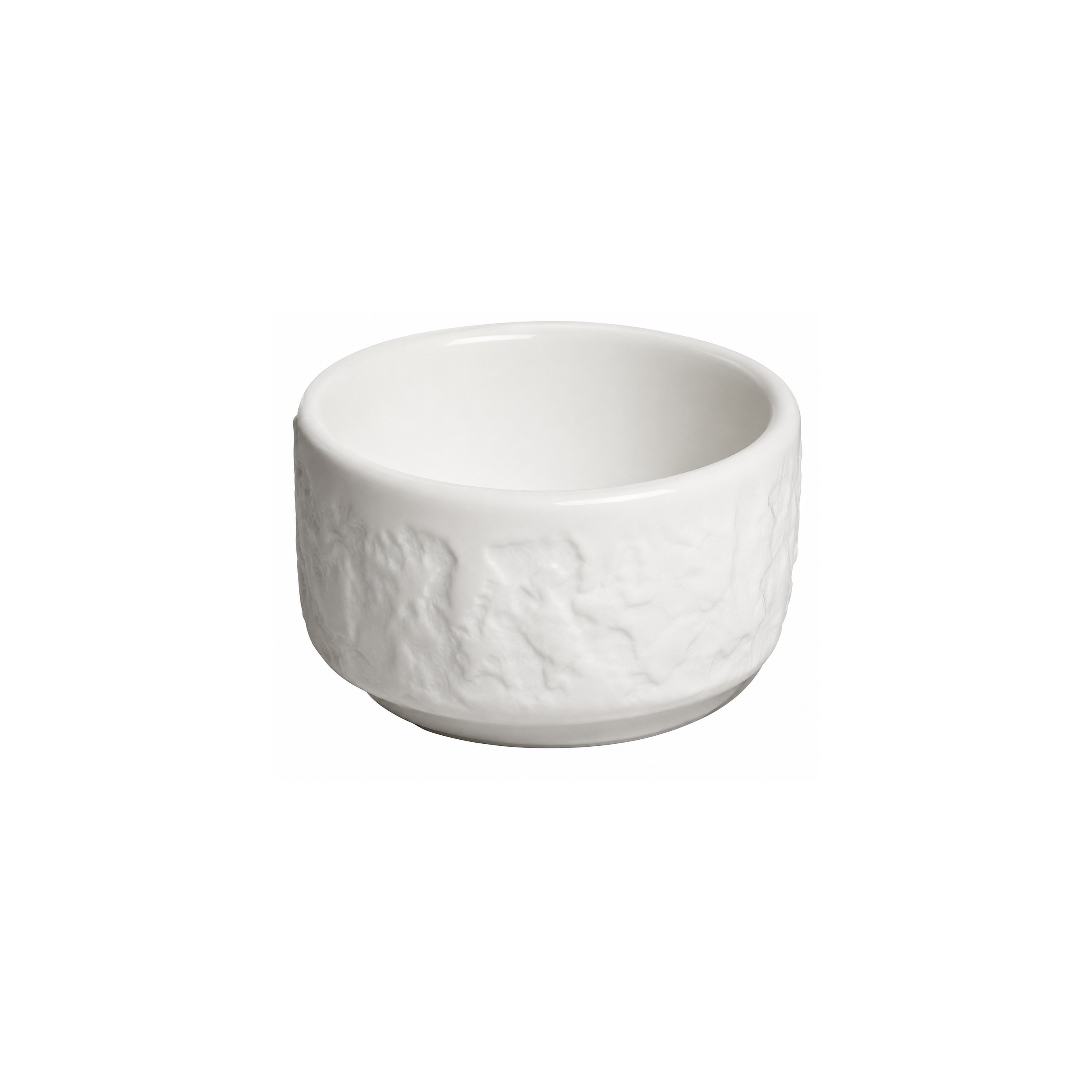 MINI MOLHEIRA EMPILHÁVEL PORCELANA 100ML Ø6CM H3,5CM CHALK