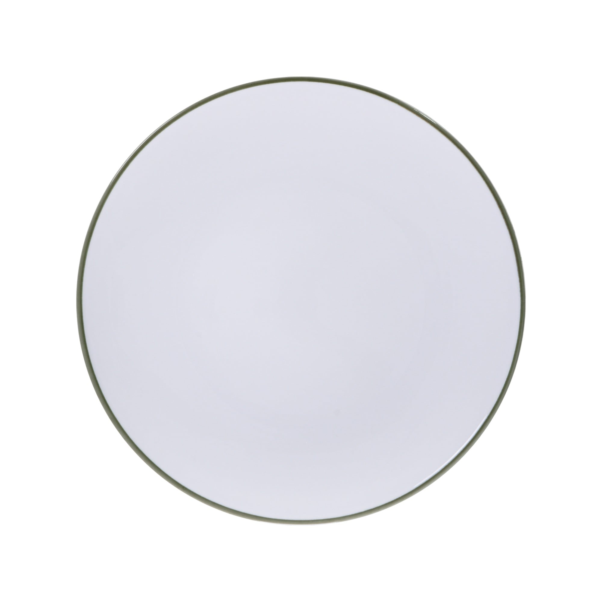 PRATO MESA PORCELANA Ø28,5CM H1,5CM JERI VERDE
