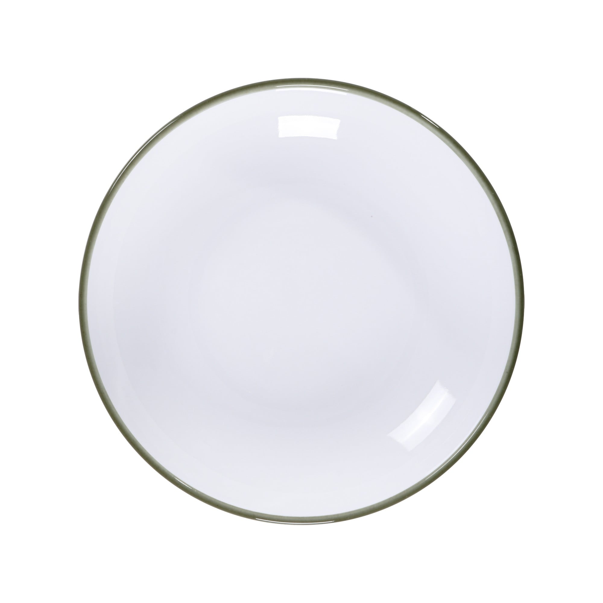 PRATO FUNDO PORCELANA Ø26,5CM H4CM JERI VERDE