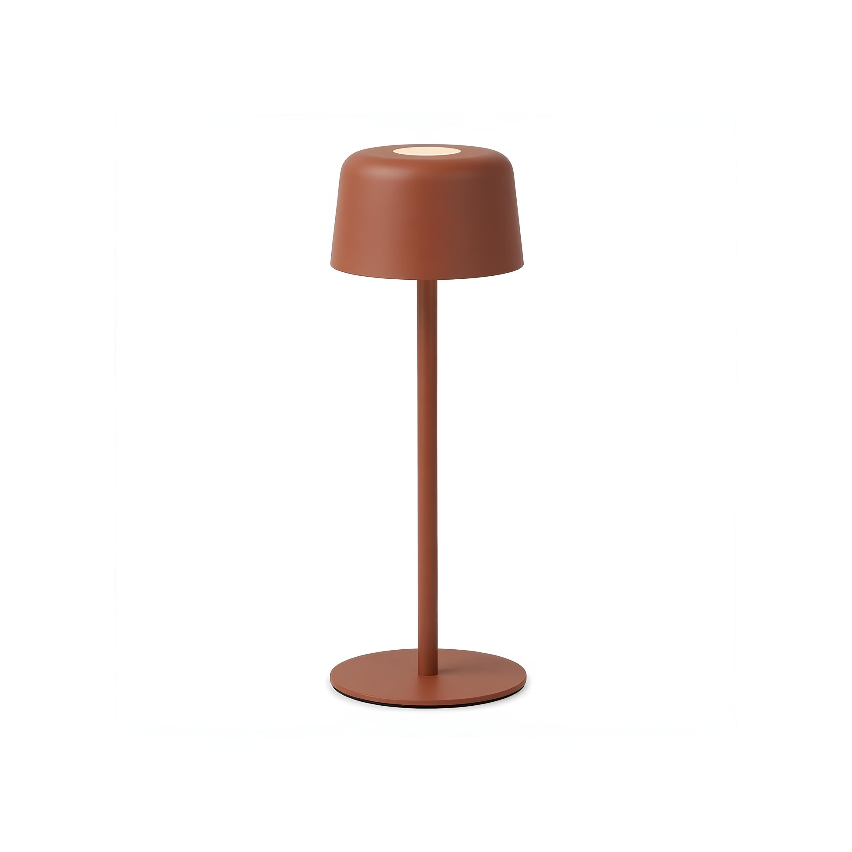 LUMINÁRIA RECARREGÁVEL METAL Ø9CM 25/14CM TERRACOTA AILATI