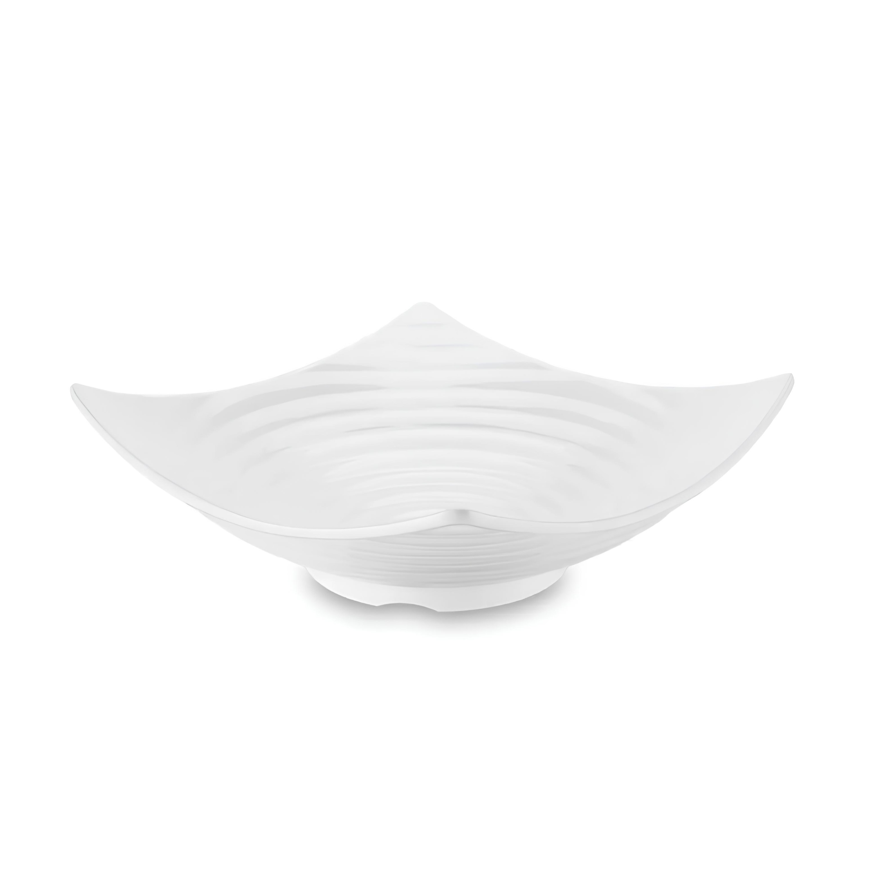 SALADEIRA MELAMINA 32,5X32,5CM BORDA CURVA CIRCLES     
