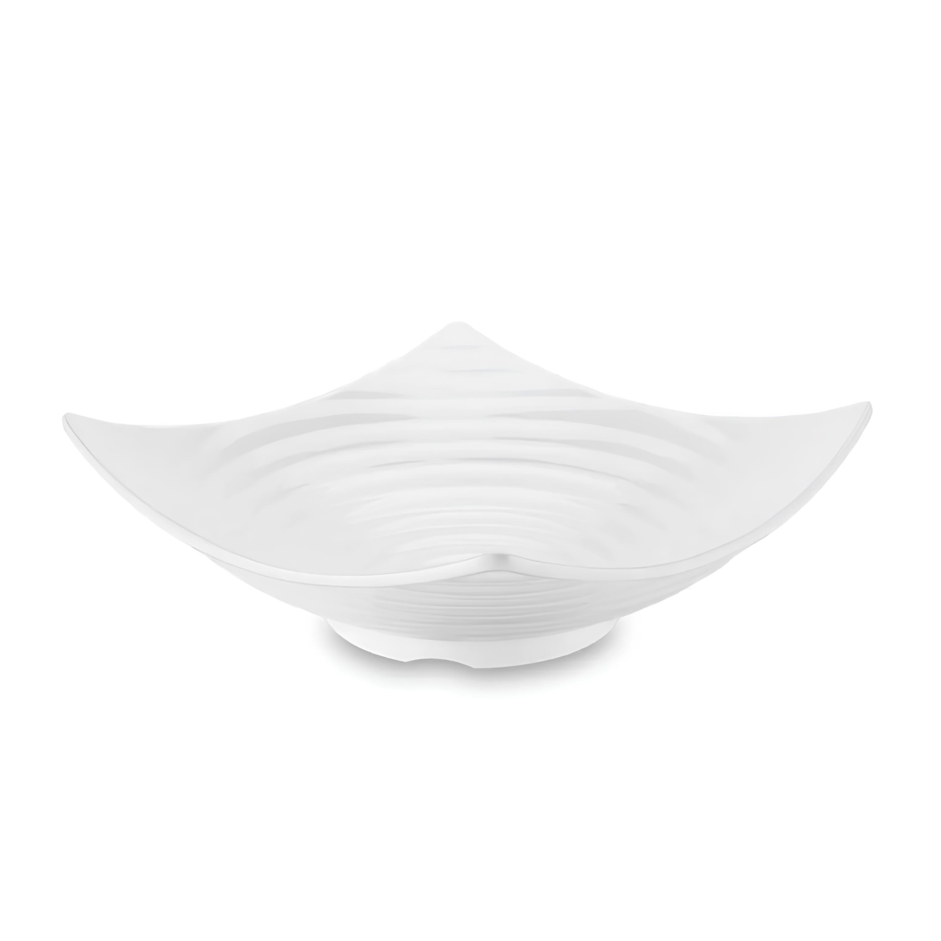 SALADEIRA MELAMINA 40X40CM BORDA CURVA CIRCLES     