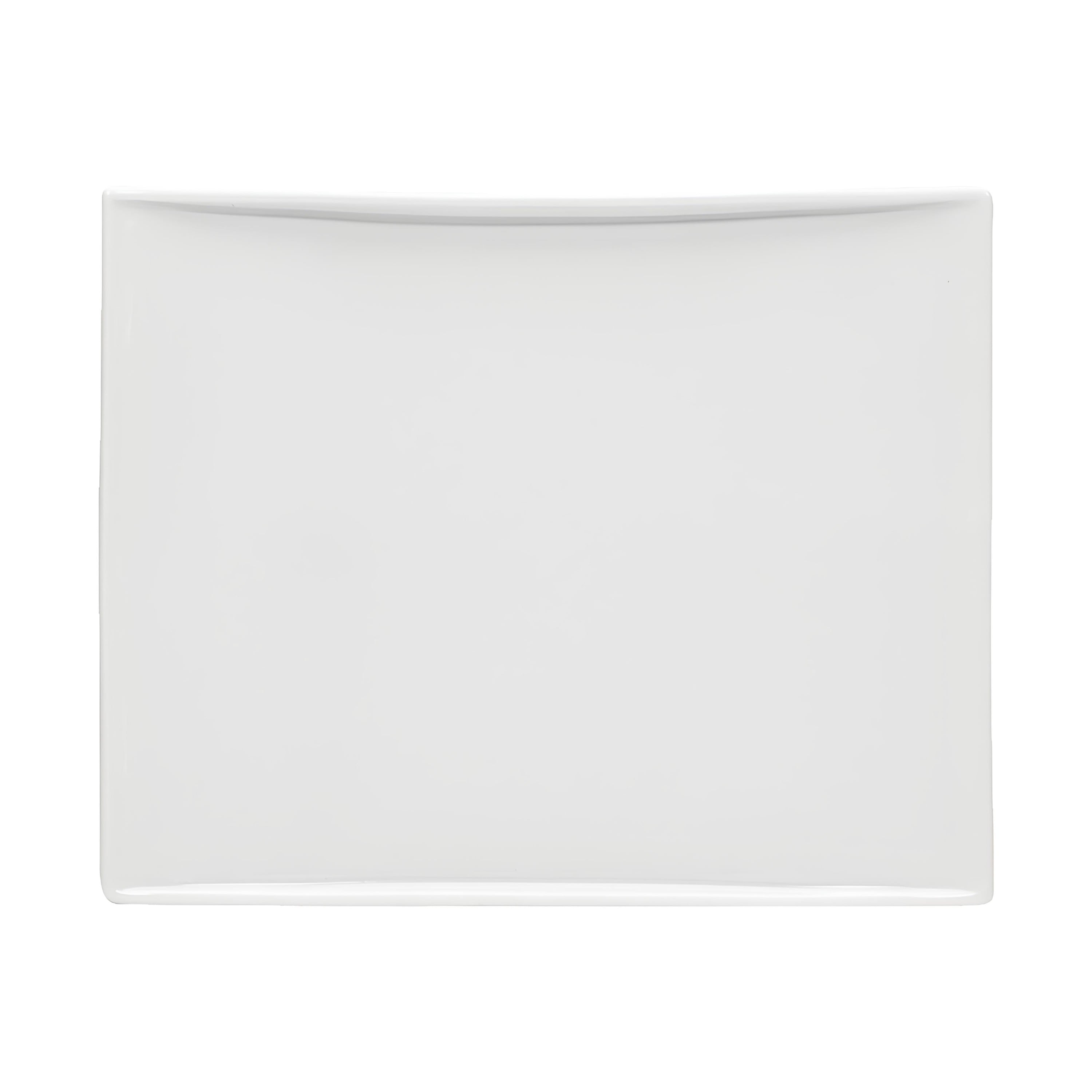 PRATO RETANGULAR PORCELANA 24X20CM  EMOTION BAUSCHER    