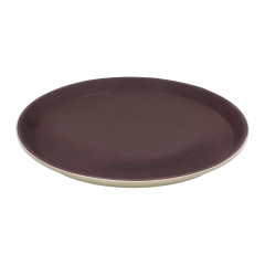 BANDEJA FIBRA VIDRO ANTIDERRAPANTE Ø40CM H2CM