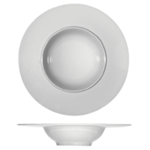 PRATO APRESENTAÇÃO FUNDO PORCELANA 28CM 6CM BORDA RETA ENJOY  