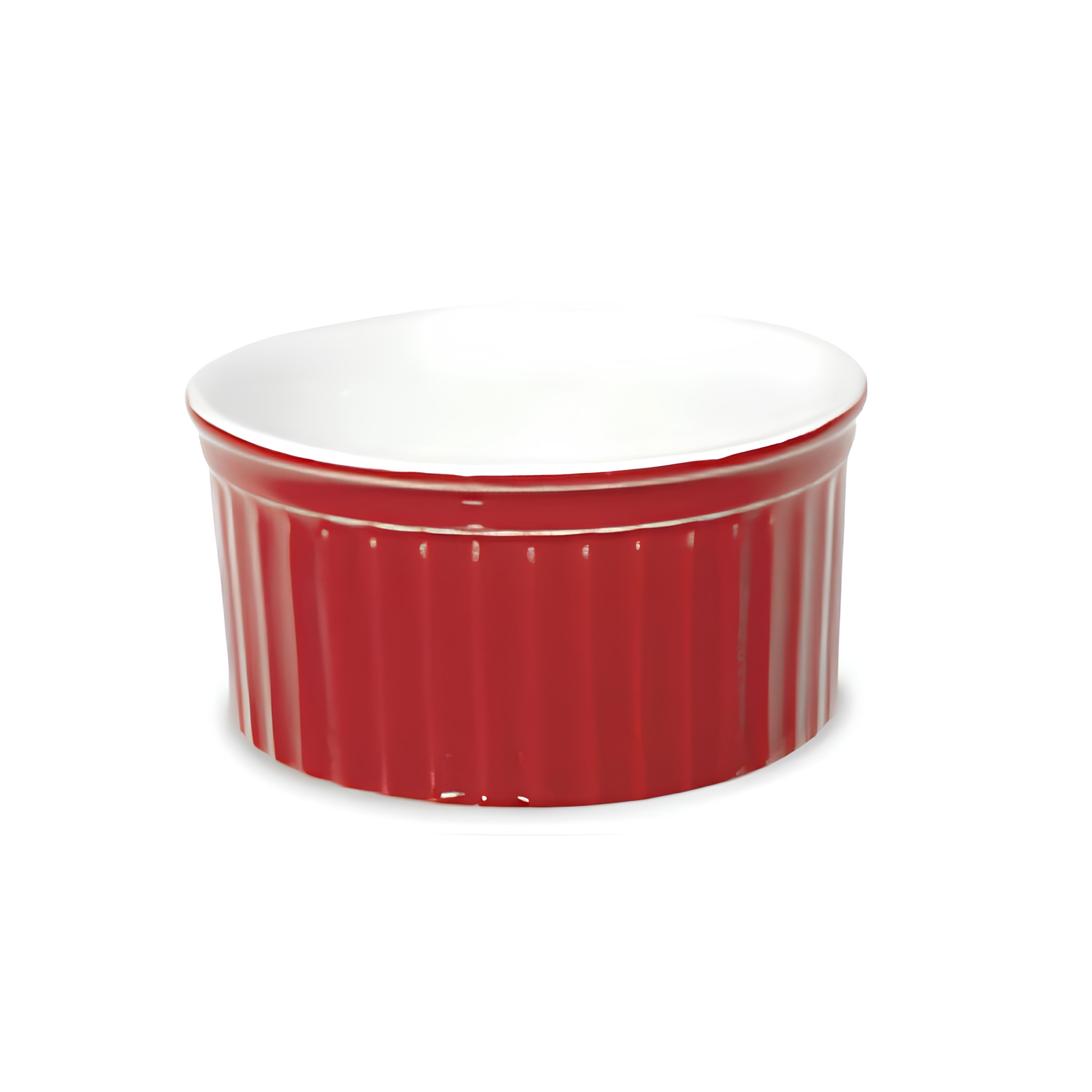 RAMEQUIM PORCELANA REFRATÁRIA VERMELHO/BRANCO (50ML)      