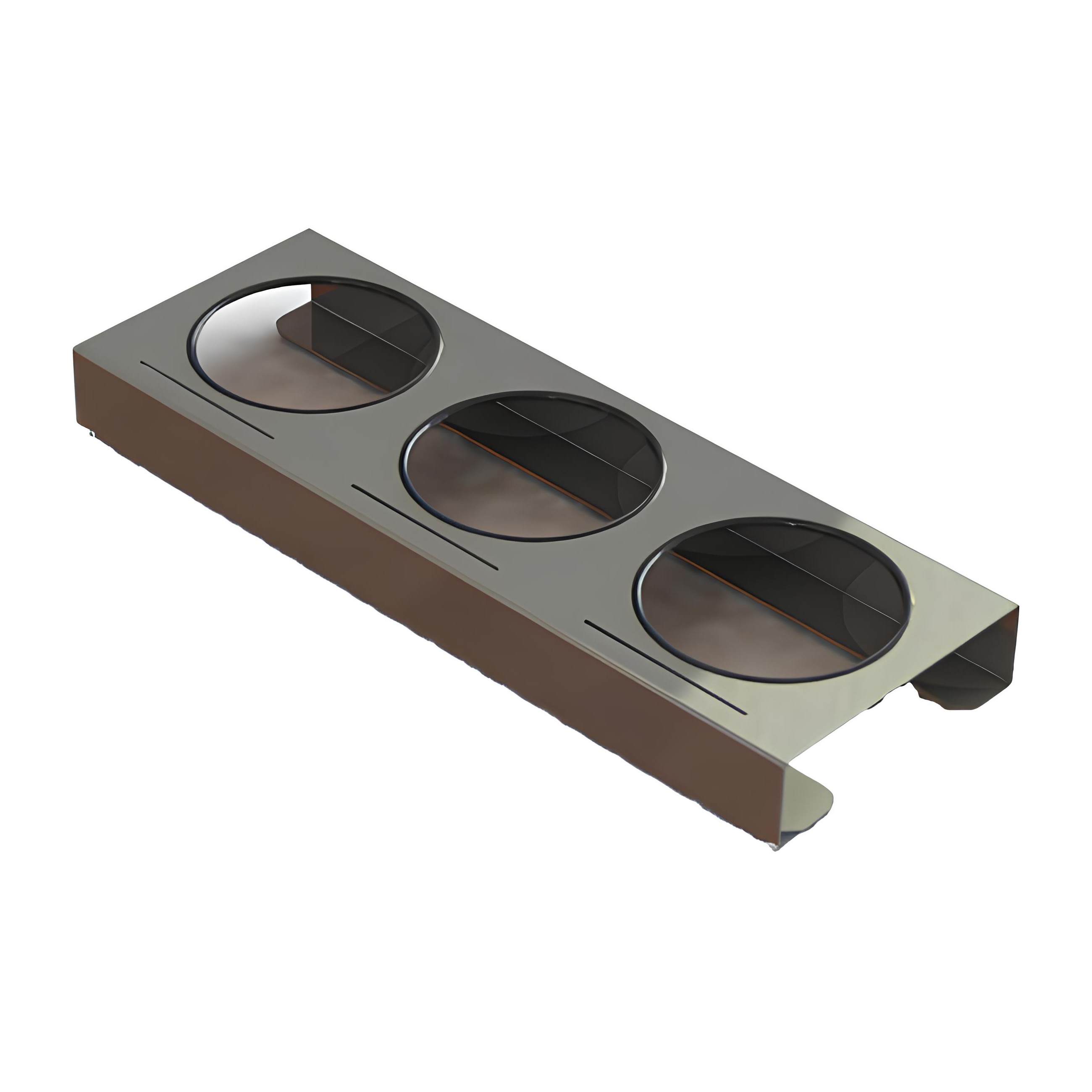 BASE TRIO INOX CEREAIS/SUCO 40X14CM B-LINE     