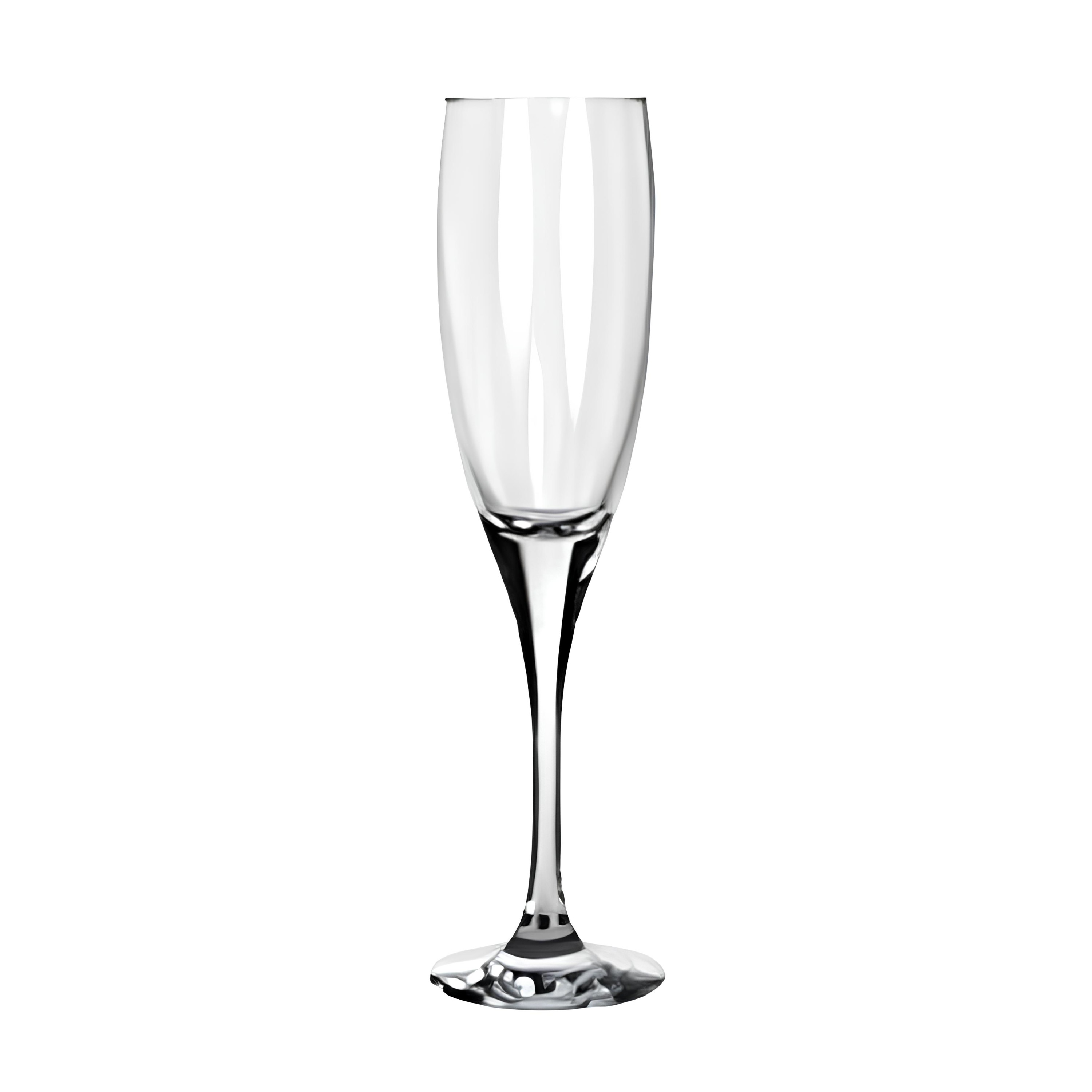 TAÇA CHAMPAGNE VIDRO 190ML 22,5CM BARONE     