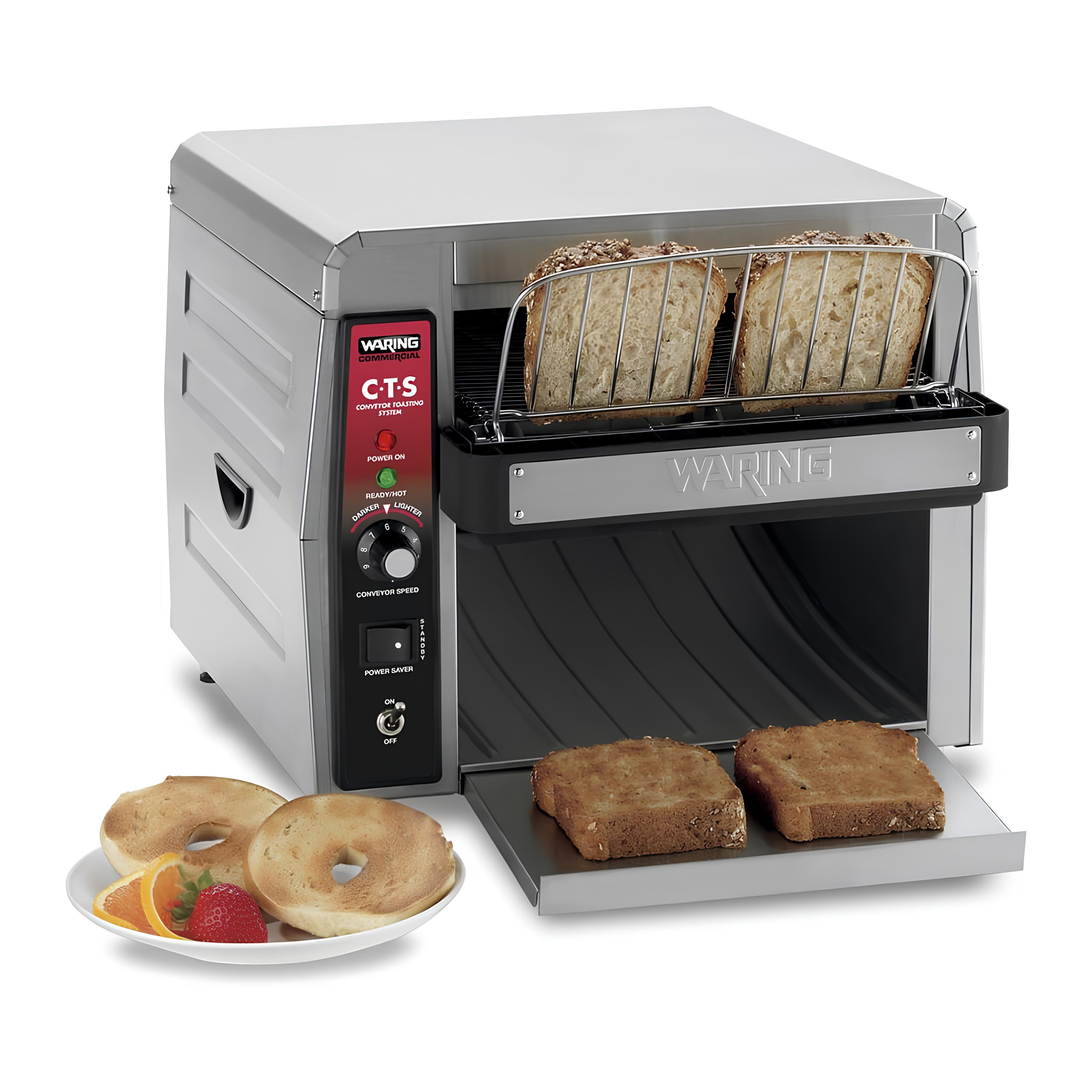 TORRADEIRA ESTEIRA PROFISSIONAL 1200UN/H 47X40CM 220V 2700W    