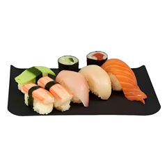 BANDEJA POLICARBONATO 30X15CM PRETA COFFEE      