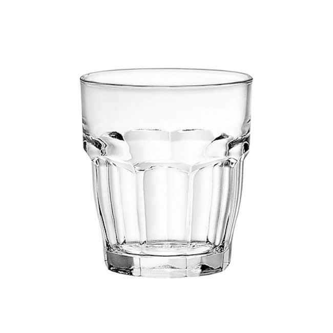 COPO WHISKY EMPILHÁVEL VIDRO TEMPERADO 270ML 9CM ROCK BAR  