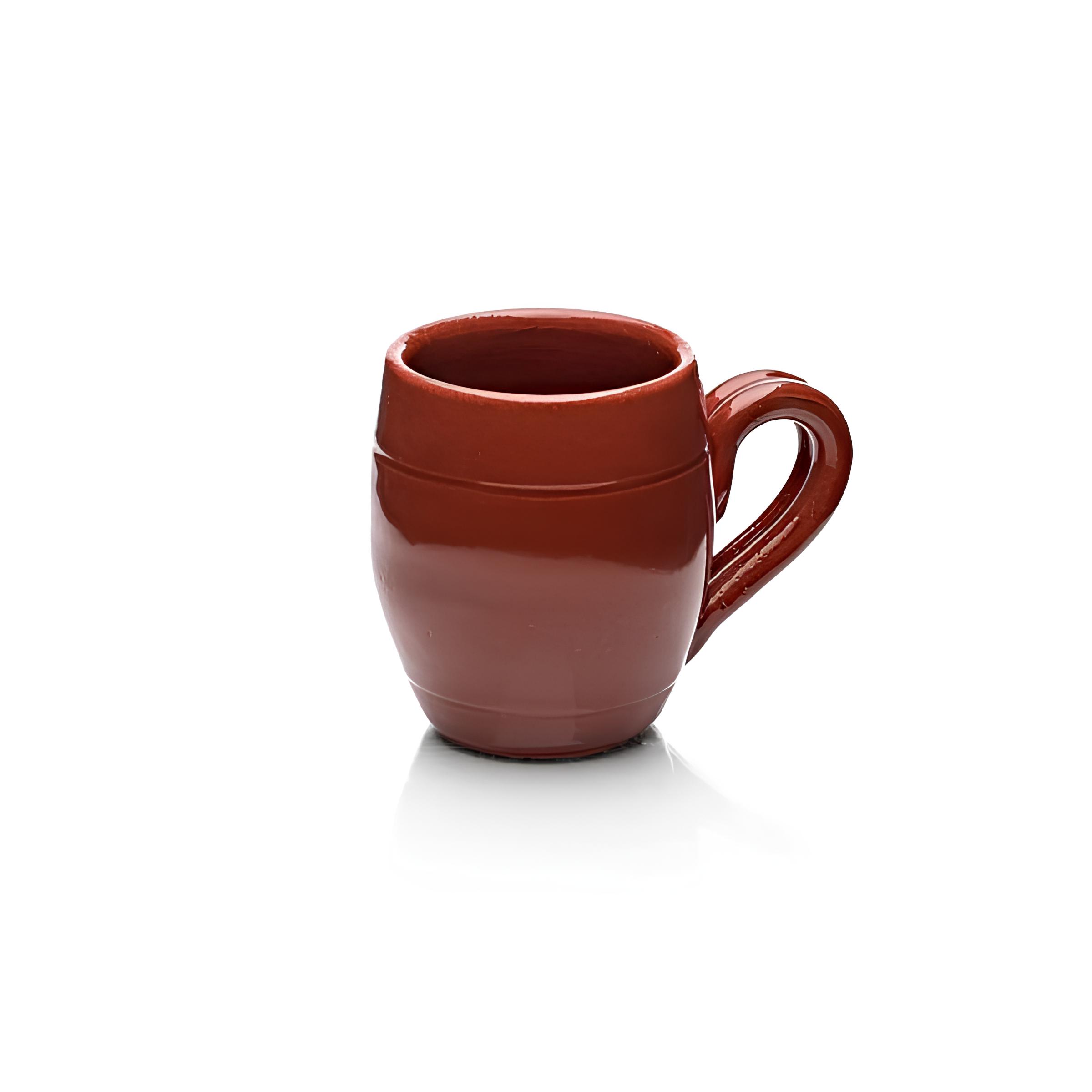 CANECA CALDOS CERÂMICA 200ML 8,5CM      
