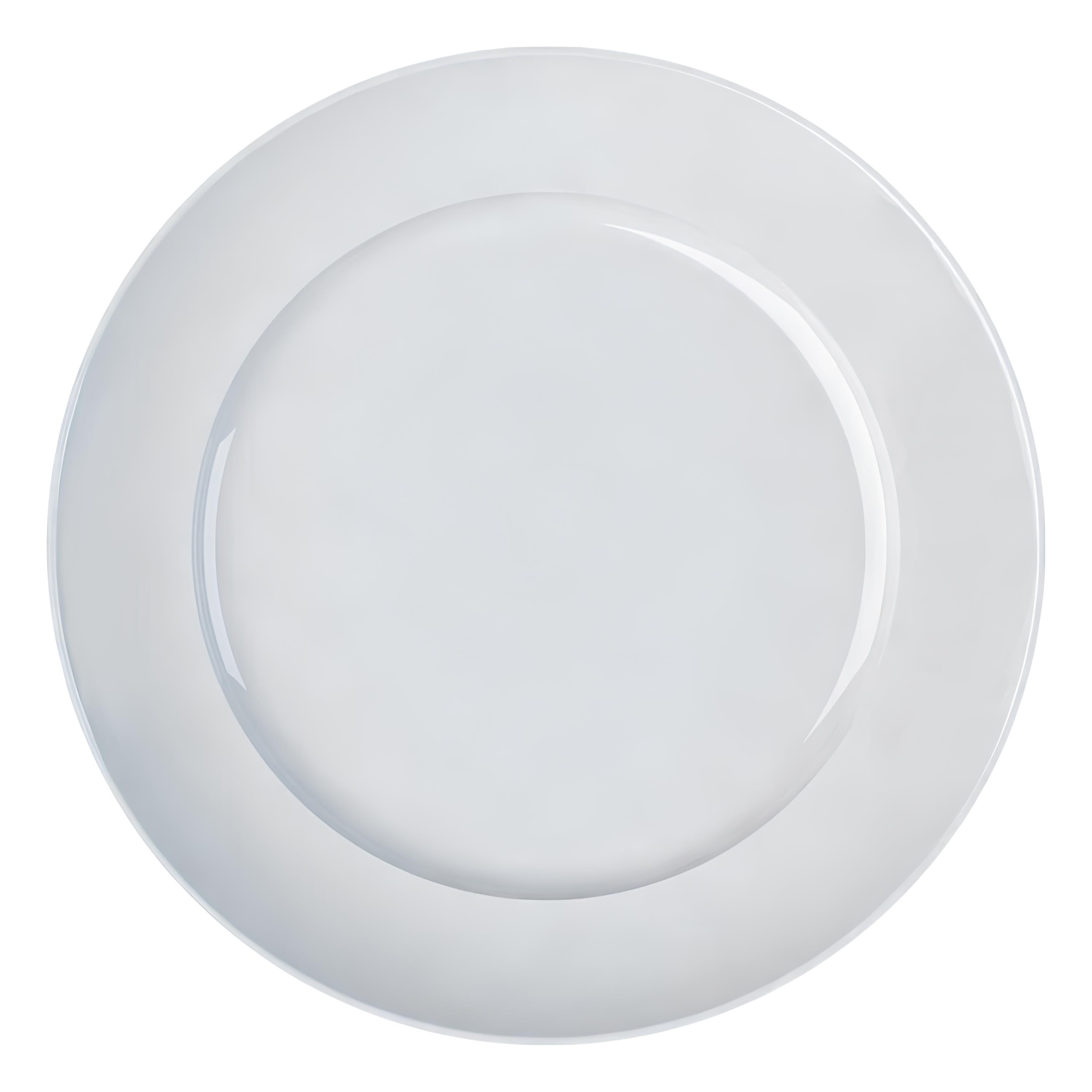 PRATO MESA BORDA FINA PORCELANA 28CMVERSA     