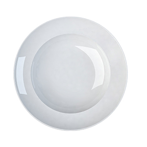 PRATO FUNDO BORDA FINA PORCELANA 24CM VERSA    