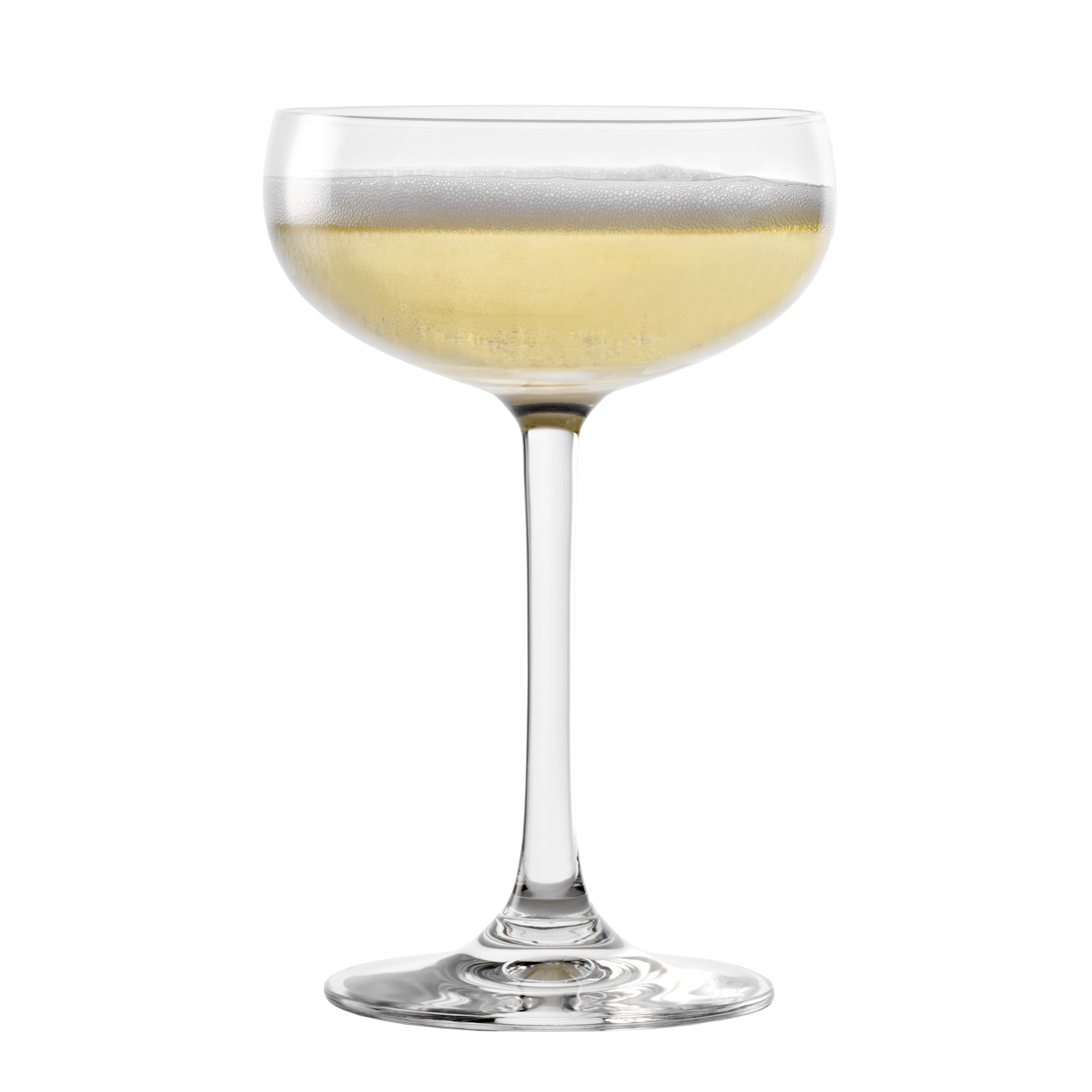 TAÇA CHAMPAGNE SAUCER CRYSTAL GLASS 230ML 15CM JIVE   