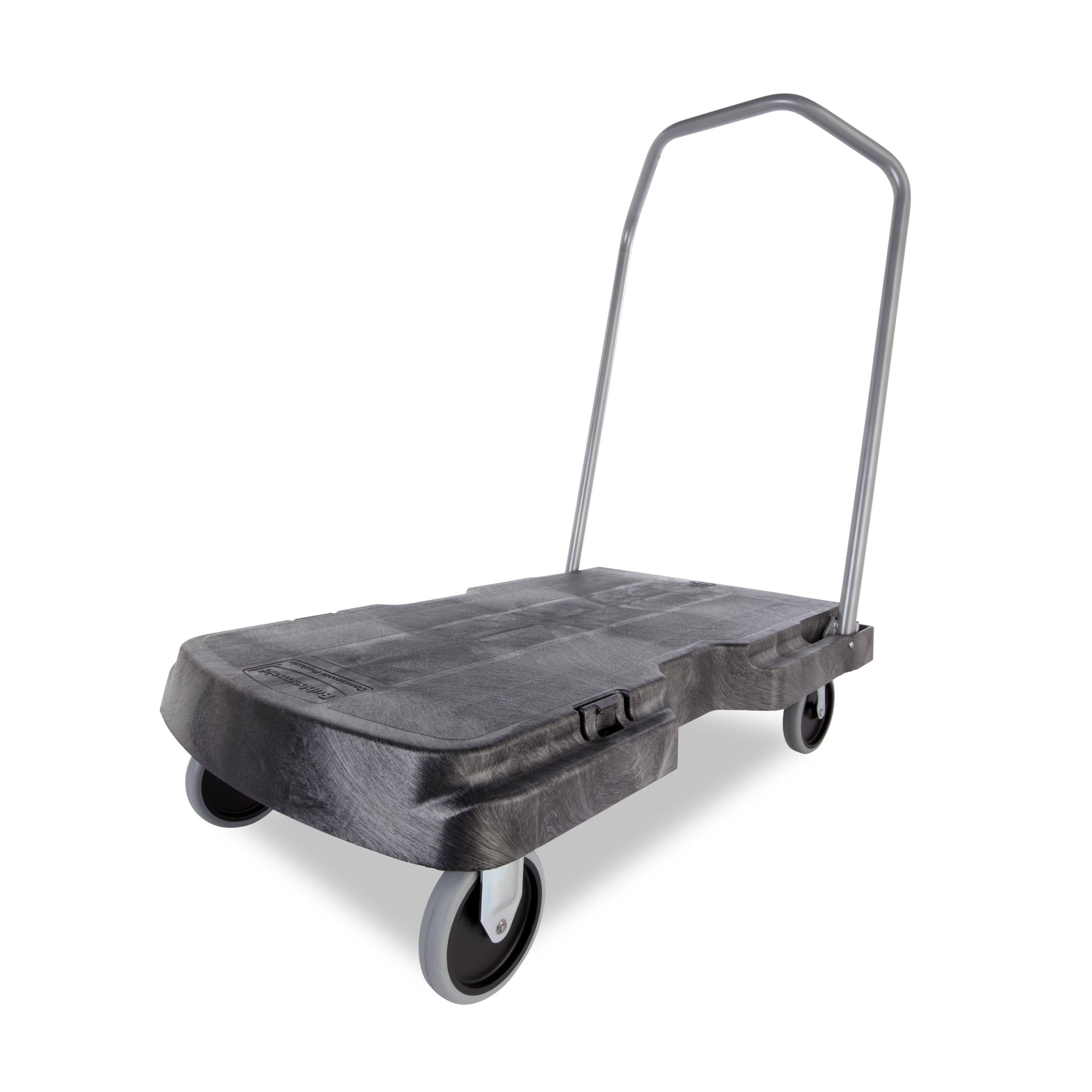 CARRO PLATAFORMA 83X52CM TRIPLE PRETO RUBBERMAID     