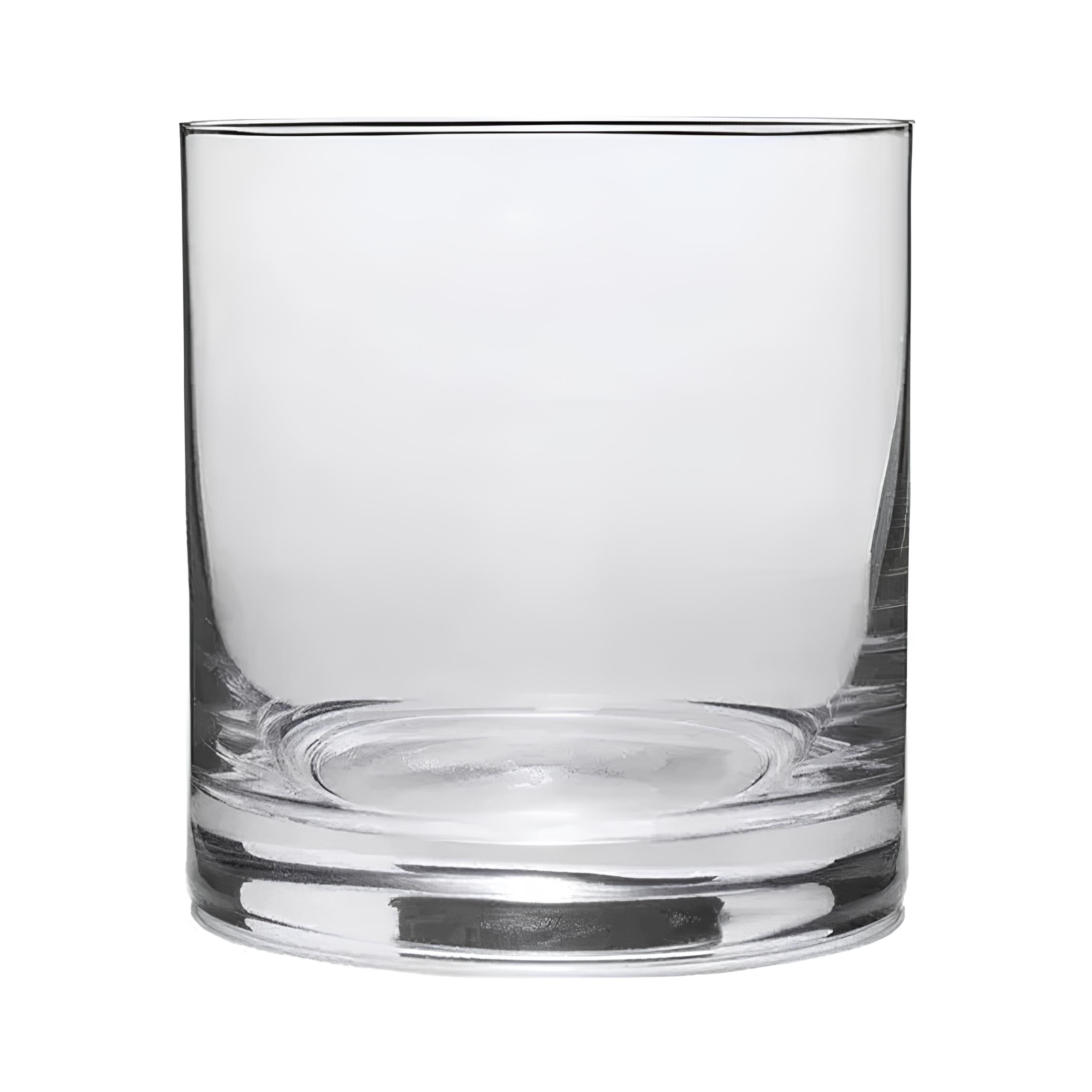 COPO WHISKY VIDRO 320ML 8,5CM CYLINDER     
