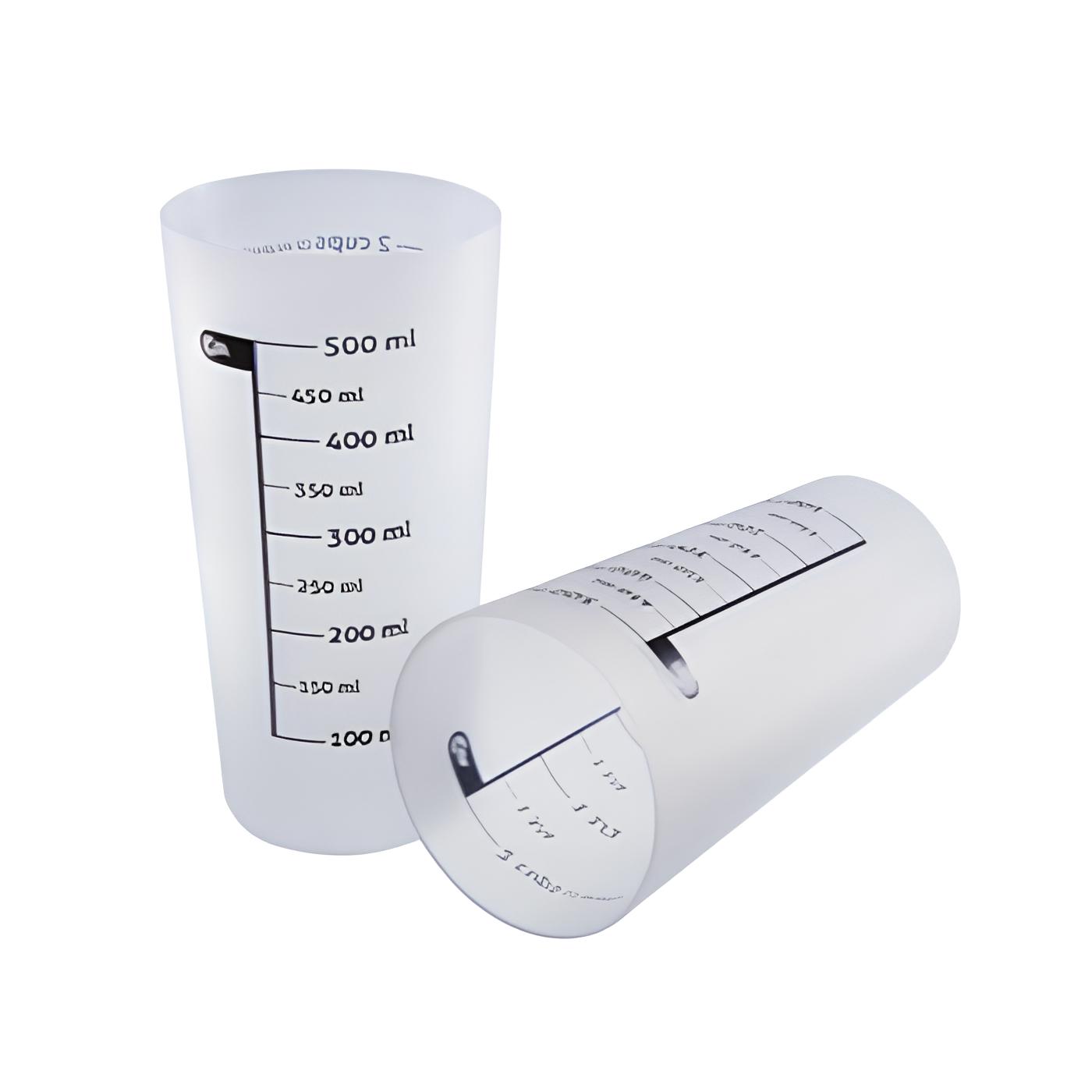COPO MEDIDOR PLÁSTICO 500ML 8CM      