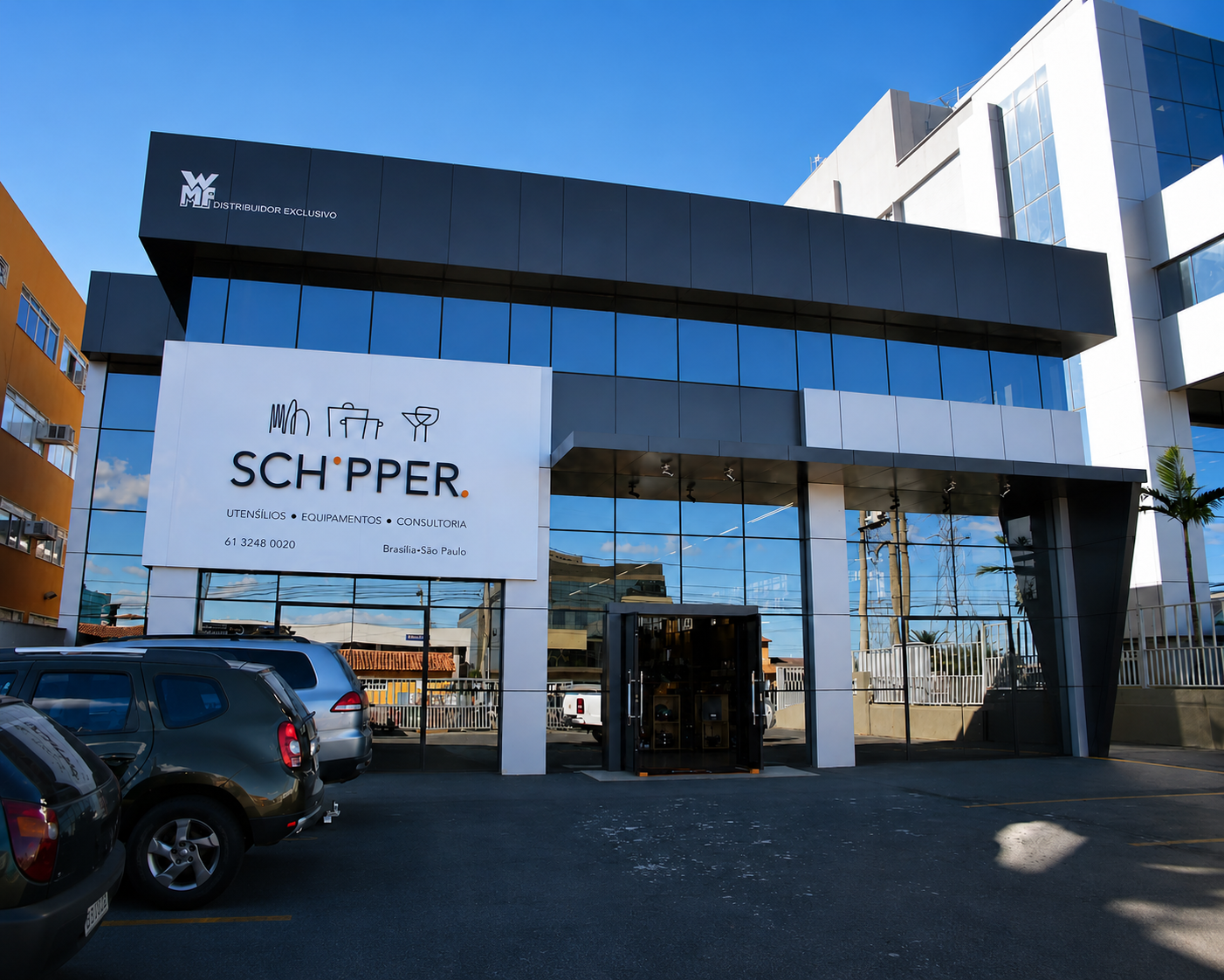 Matriz e loja Schipper em Brasília